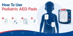 how to use pediatric aed pads